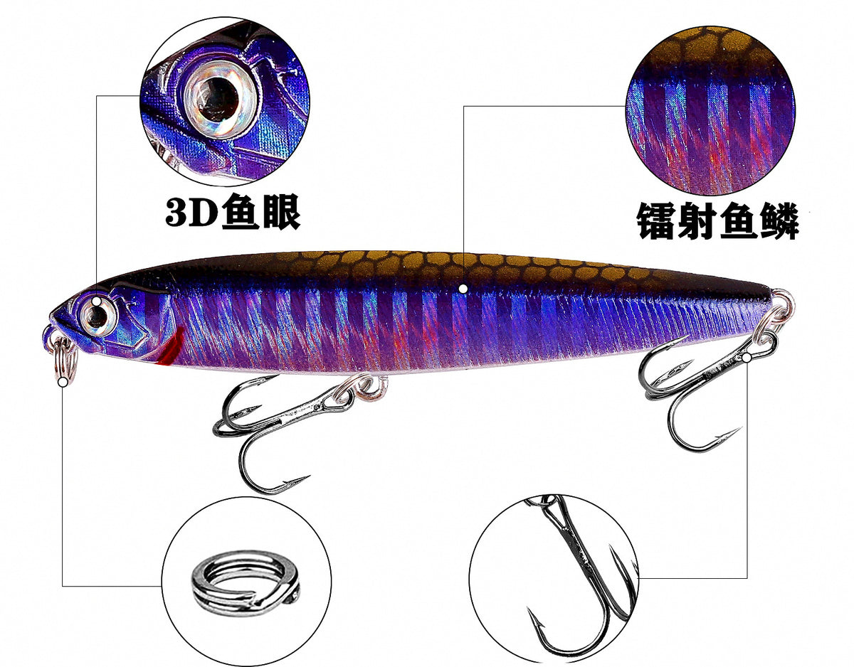 Sinking Pencil Lure, 10–14 g (0.35–0.49 oz) – product photo