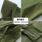UPF 200+ Fishing Sun Hoodie, Long Sleeve, Detachable Brim – product photo