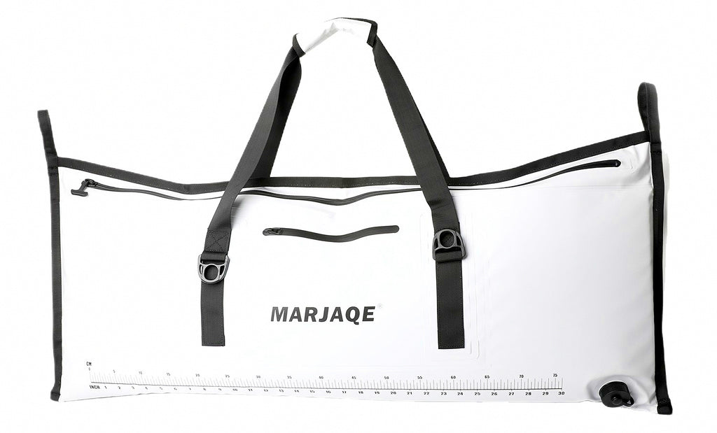Insulated Fish Cooler Bag, Airtight Zipper, 108 x 42 cm – product photo
