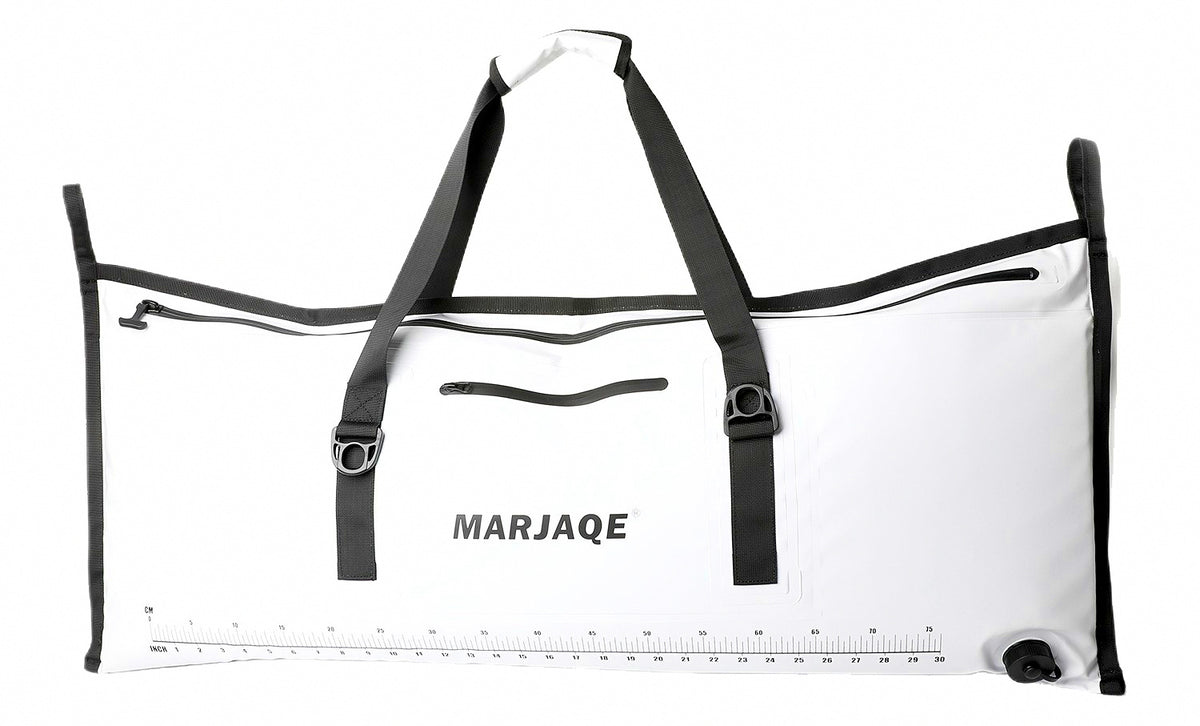 Insulated Fish Cooler Bag, Airtight Zipper, 108 x 42 cm – product photo