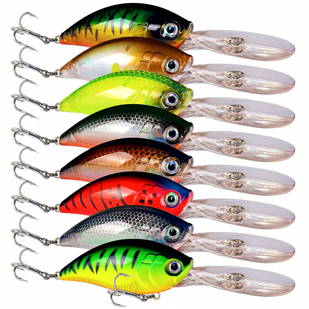 Deep Diving Hard Bait Lure, 70 mm (2.8 in) 22 g (0.78 oz) – product photo