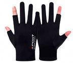UV Sun Protection Fishing Gloves, Touchscreen, Fingerless – product photo