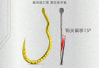 Scale Pattern Flip Hooks, Loose or Tied Double Hook Rigs – product photo