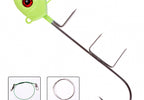 Glow Lead Head Jig Hook with Wire Leader, 15–30 g (0.5–1.1 oz) – product photo