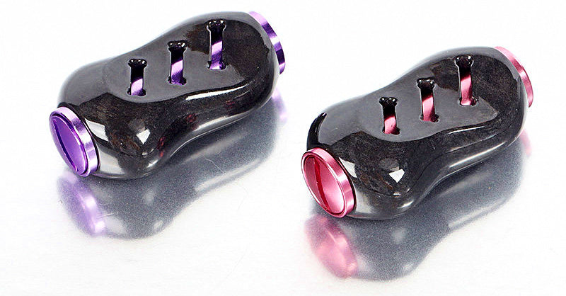 Carbon Fiber Baitcasting Reel Handle Knob, 1 or 2 Pack – product photo