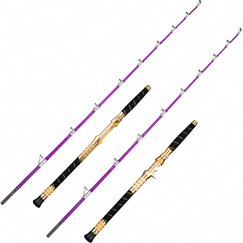 Fiberglass Boat Rod for Electric Reel, 1.5–2.1 m (4.9–6.9 ft)