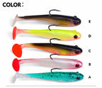 T-Tail Soft Swimbait, 5-Pack, 7–9 cm (2.8–3.5 in) – product photo