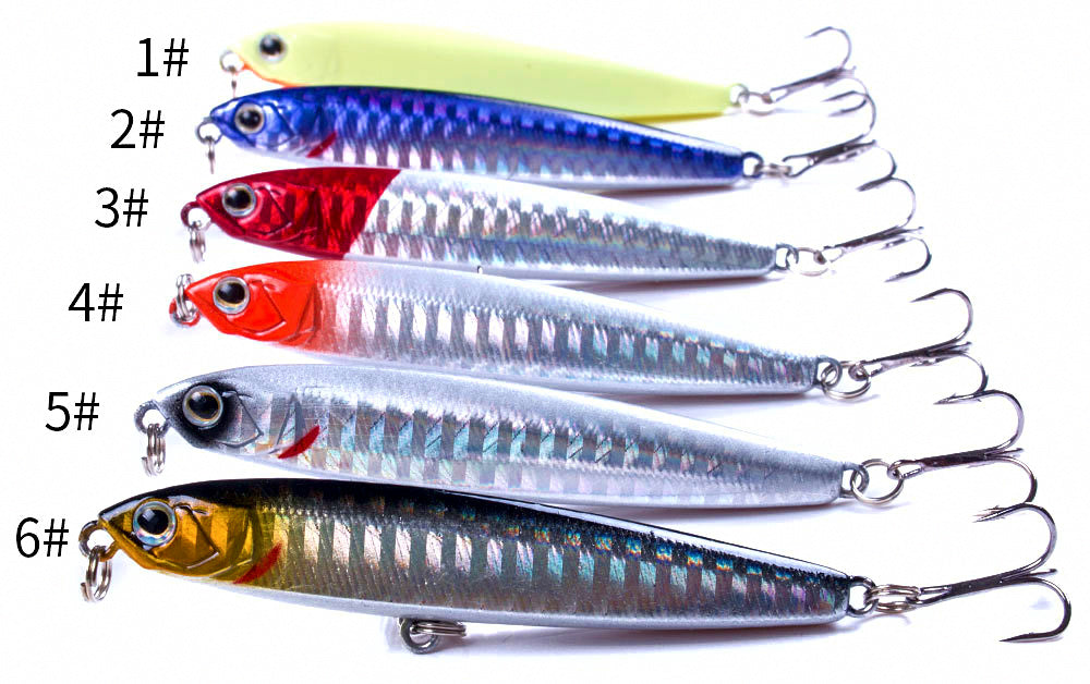 Topwater Pencil Lure, Walk-the-Dog Hard Bait – product photo