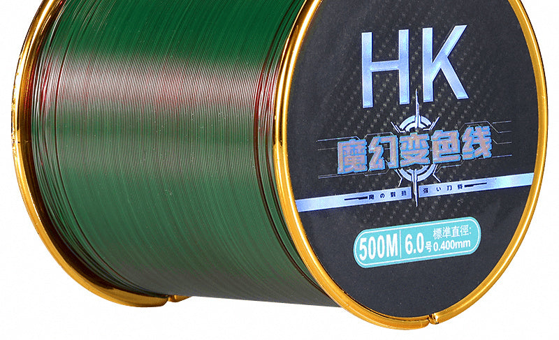 Color-Changing Nylon Fishing Line, 500 m or 1000 m – product photo