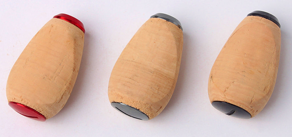 Flat Cork Reel Handle Knob for Baitcasting Reels, DIY Upgrade – product photo