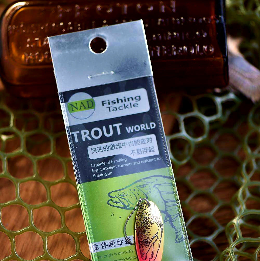 Trout Spoon Lure, 3.5 g & 5 g (0.12 oz & 0.18 oz) – product photo