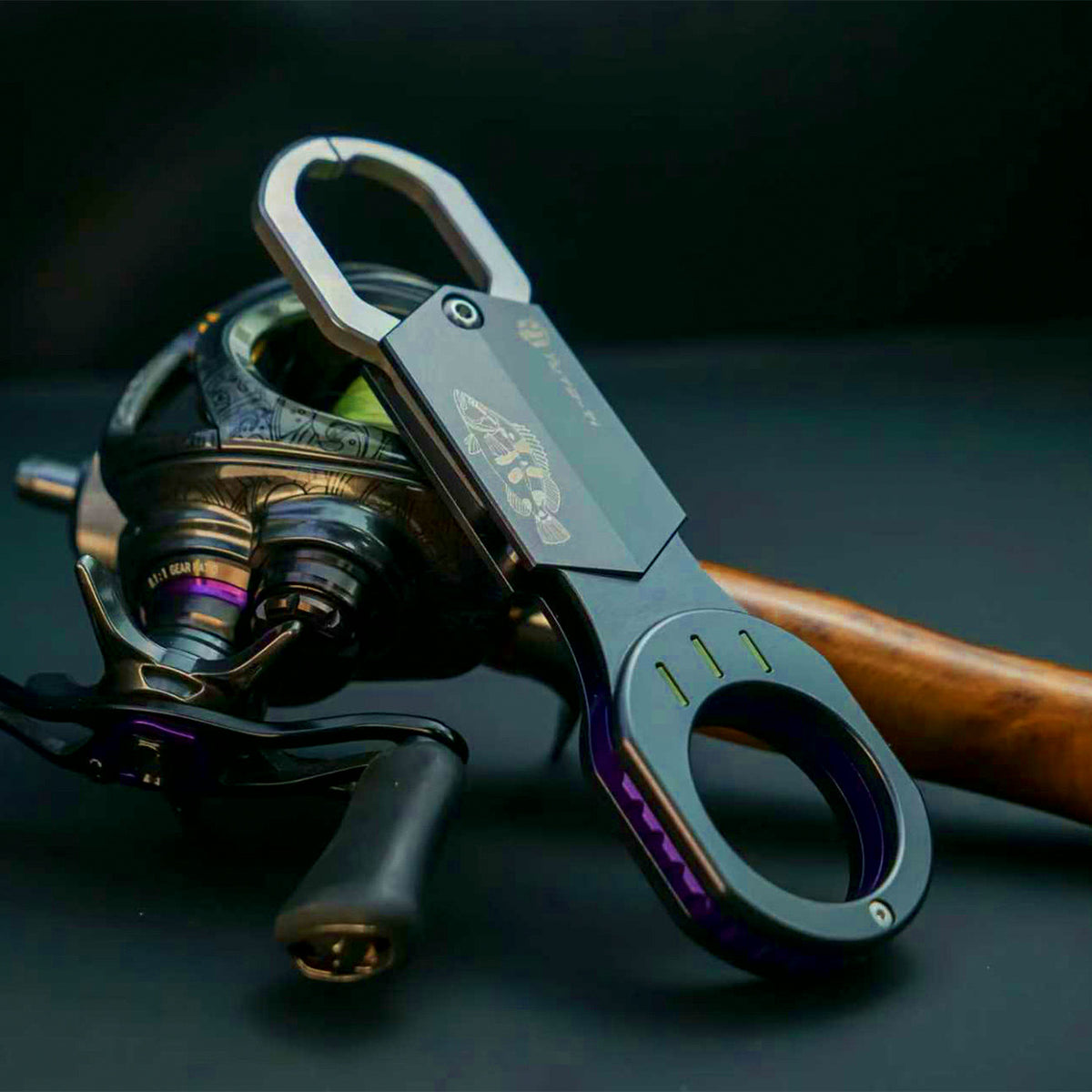 Titanium Lip Gripper Fish Grip, Ultralight Portable