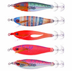 Wood Shrimp Squid Jig Lure, 8 cm 5.8 g (0.2 oz) – product photo