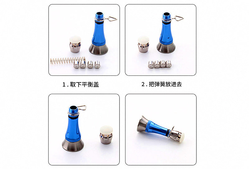 Aluminum Reel Balance Post, Anti-Collision Reel Upgrade Part – product photo