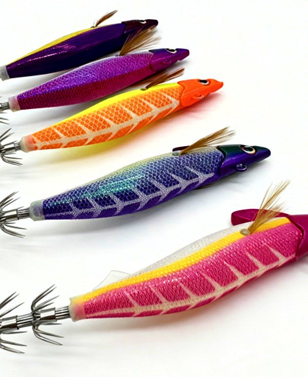 Glow Lead Head Squid Jig, Size 3.0, Fast Sinking – product photo