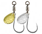 Jig Hook with Rotating Flash Blade, Barbed, 1/0–5/0 – product photo