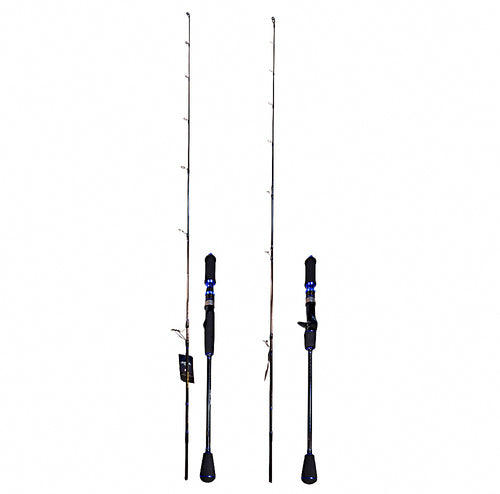 Carbon Slow Pitch Jigging Boat Rod, 2-Piece, 1.8–1.98 m