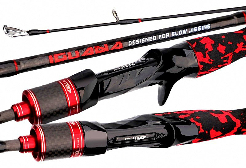 Slow Pitch Jigging Rod, Solid Tip Carbon, 1.8–1.89 m (5.9–6.2 ft) – product photo