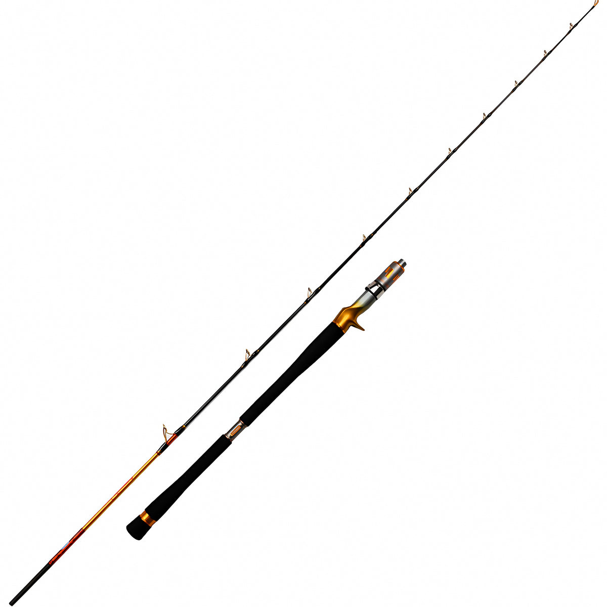 Slow Pitch Jigging Rod, 1.9 m (6 ft 3 in) MH, Solid Carbon