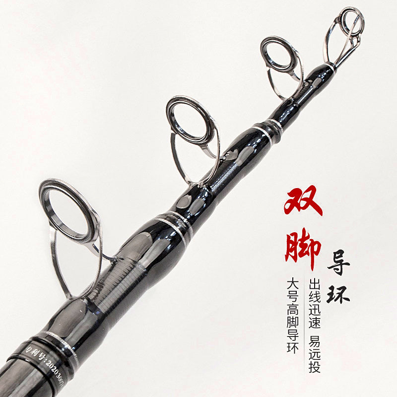 Carbon Long-Cast Rod & Reel Combo, 2.1–5.4 m (6.9–17.7 ft) – product photo