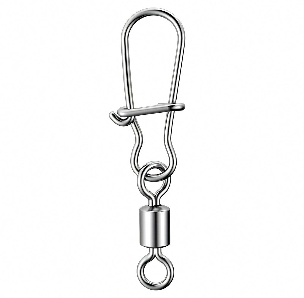 Stainless Steel Snap Swivels, #14–3/0, 10/20/50 Pack