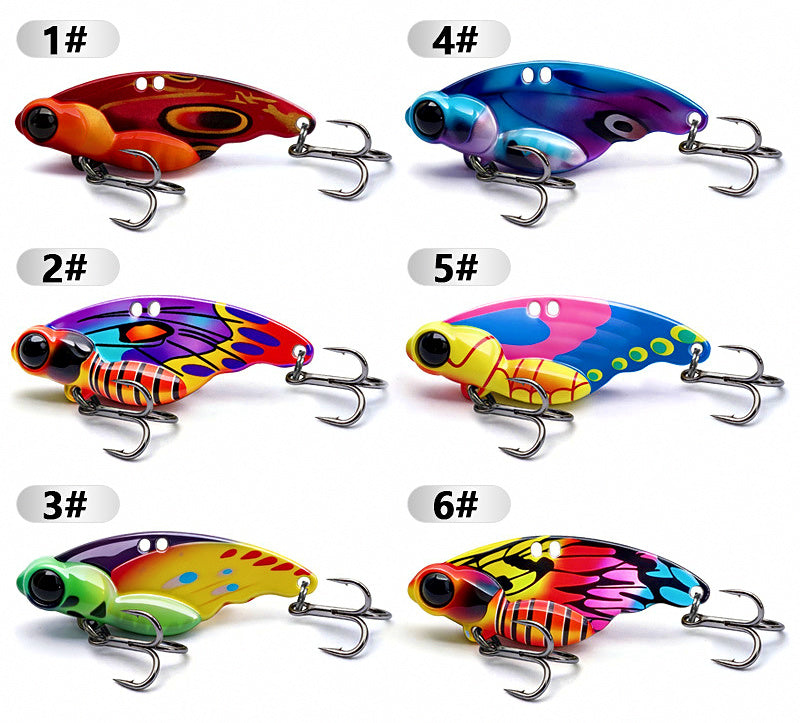 3D Butterfly Metal VIB Lure, 5–20 g (0.18–0.71 oz) – product photo