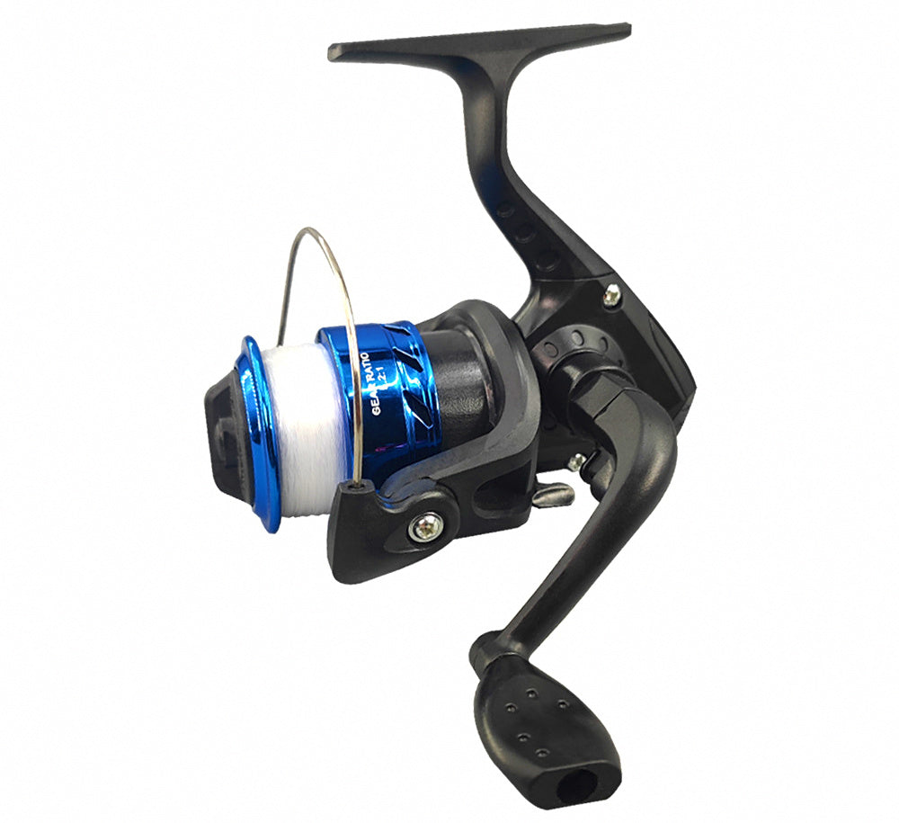 Size 200 Spinning Reel, Pre-Spooled with Line – product photo