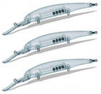 Unpainted Floating Deep Diving Minnow, 15.5 cm, 17 g (0.6 oz) – product photo
