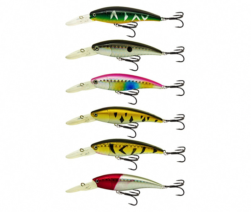 Floating Long Lip Minnow Hard Bait, Lipped Crankbait – product photo