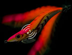 Egi Squid Jig, Size 3.5, 21 g (0.74 oz), Glow Rattle – product photo