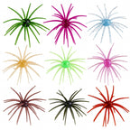 Floating Sea Urchin Soft Bait, TPE, 6.5–10.5 cm (2.6–4.1 in)