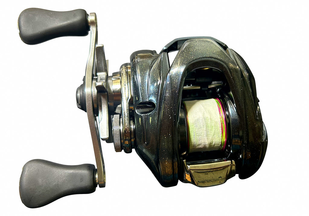 3D Textured Reel Protection Film for Baitcasting Reels – product photo