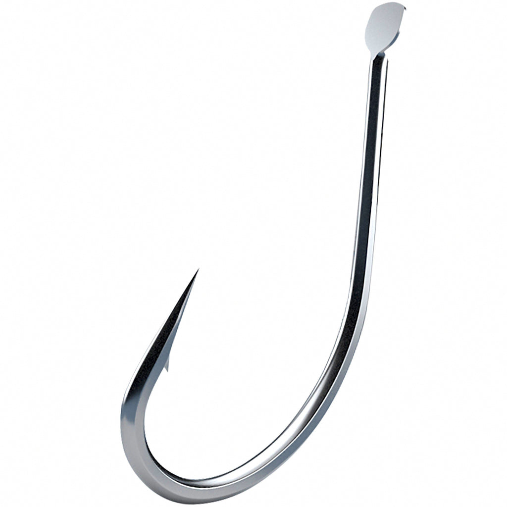 Long Shank Barbed Fishing Hooks, Bulk Pack, Sizes 1–17