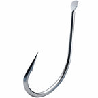 Long Shank Barbed Fishing Hooks, Bulk Pack, Sizes 1–17