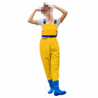 Women's Half-Body Waders with Boots, Waterproof Wading Pants