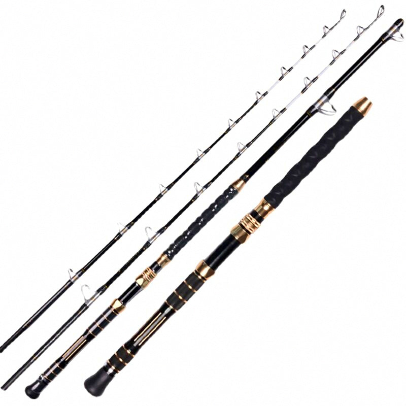 Electric Reel Boat Rod, Solid Fiberglass, 1.8–3.0 m (6–10 ft)