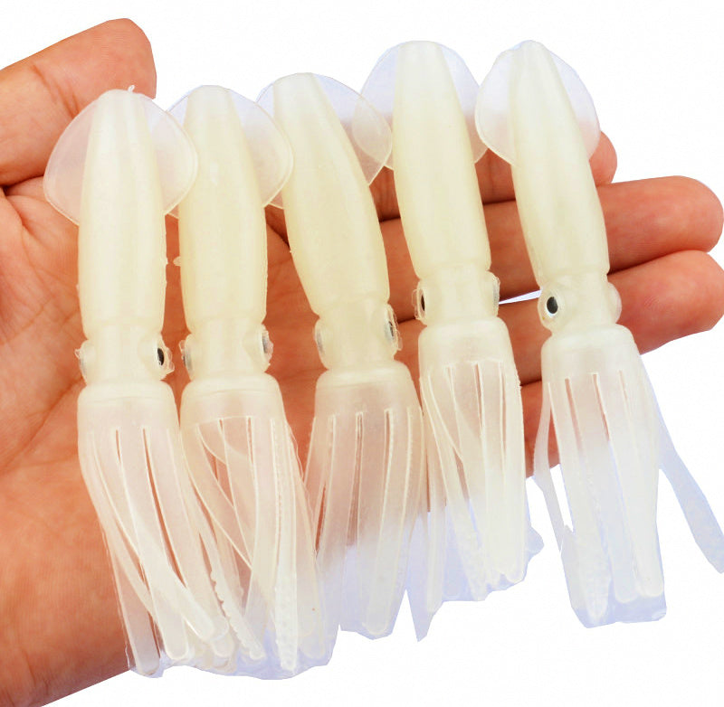 Glow Squid Soft Bait, 9.5 cm (3.7 in), 9.3 g (0.33 oz) – product photo