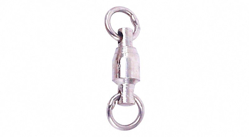 Open Snap Swivel, Figure-Eight Snap Swivel, Silver – product photo