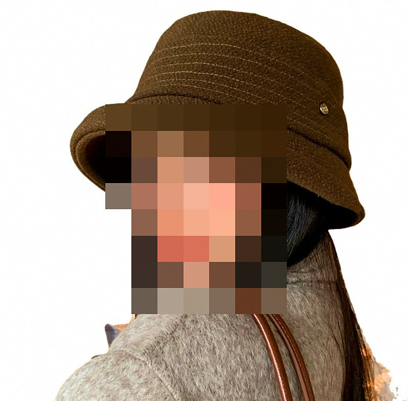 Knit Bucket Hat, Short Brim, Solid Color, One Size