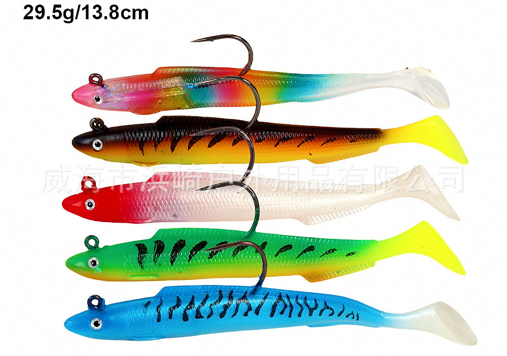 Weighted Eel Soft Bait, T-Tail, 29.5 g (1.04 oz), 13.8 cm – product photo