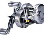 DC Baitcasting Reel, 7.2:1 Gear Ratio, Aluminum Spool – product photo