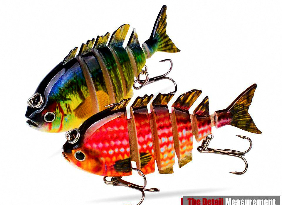 Jointed Swimbait Hard Lure, 8 cm (3.1 in), 16 g (0.56 oz) – product photo