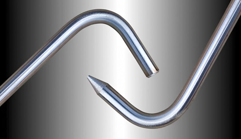 Stainless Steel Pull Hook, 45–150 cm (17.7–59.1 in) – product photo