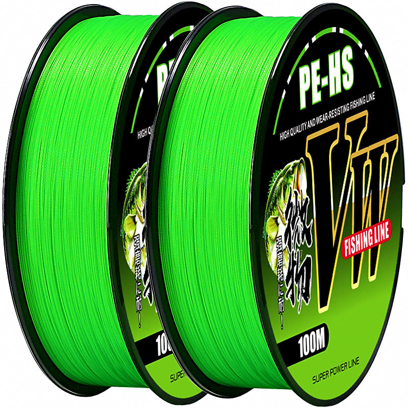 8-Strand PE Braided Fishing Line, PE 0.1–5, 100 m / 150 m