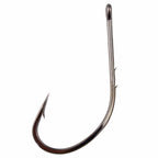Long Shank Ring Eye Barbed Bait Hooks, Bulk, #4–#28 – product photo