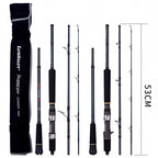 4-Piece Travel Jigging Rod, 5 ft 11 in, PE 2-6, 100-300 g – product photo