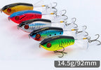 Triple-Blade Topwater Floating Pencil Lure, 5 Colors – product photo