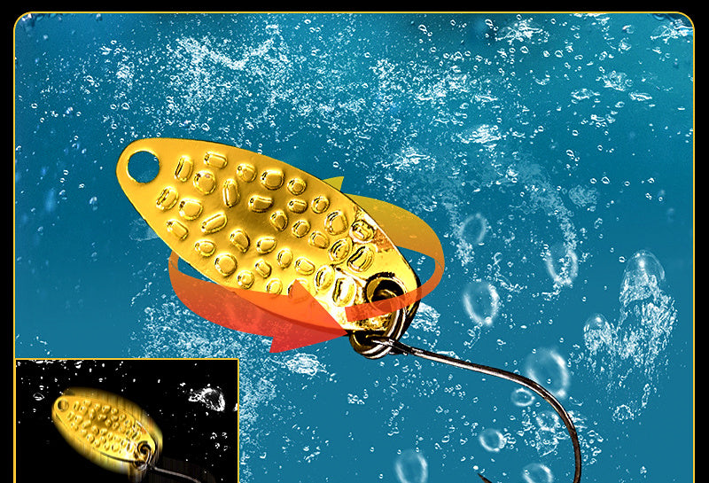 Micro Spoon Lure, Metal Blade Spoon, 1.5–5 g (0.05–0.18 oz) – product photo