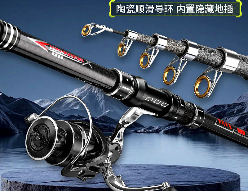 Hard Casting Rod & Reel Combo, 2.1–4.5 m (6.9–14.8 ft) – product photo