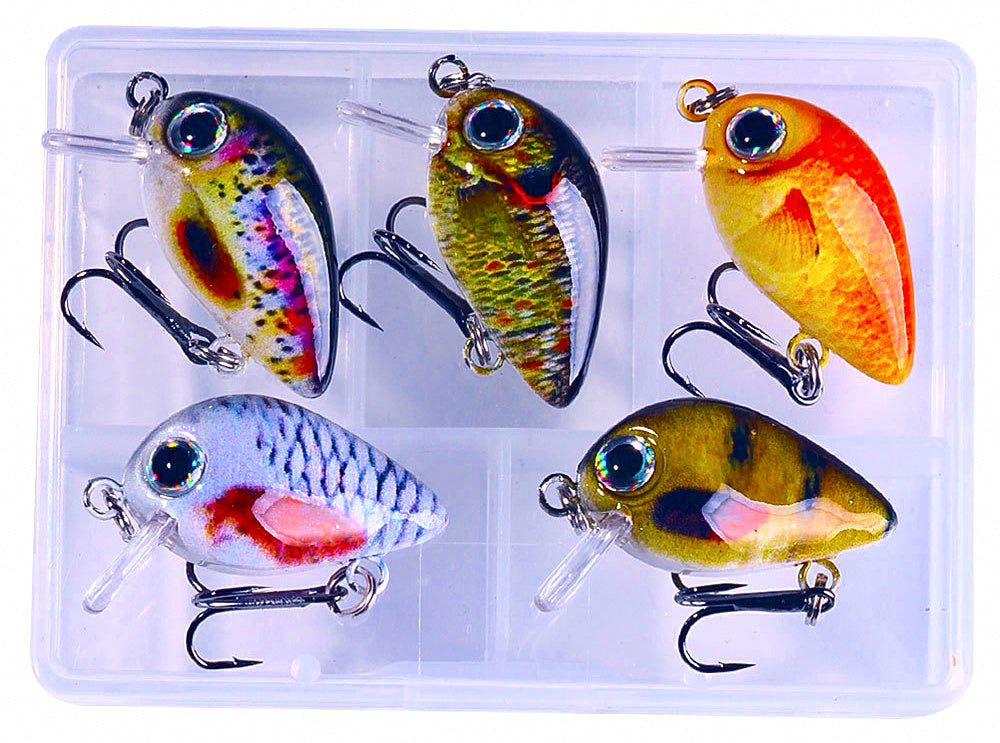 Mini Chubby Minnow Hard Bait, Freshwater & Saltwater – product photo